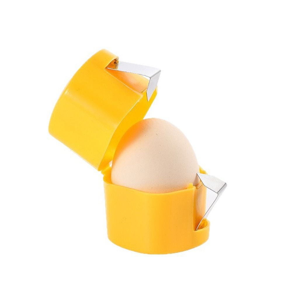 Egg Separator Tool - Pembuka Telur Kreatif Lucu dari Baja