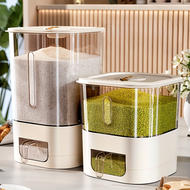 Dispenser Beras 14LB, Wadah Pe - Kitchen Gadgets Organizer ulasan dan harga