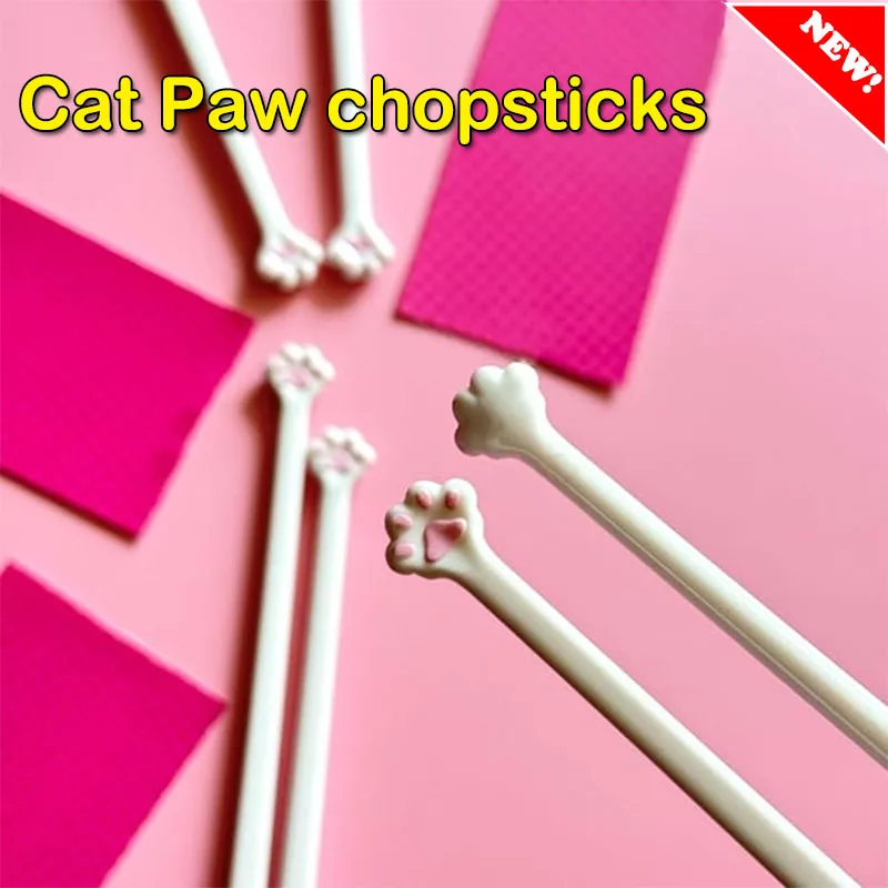 1 Pasang Sumpit Kaki Kucing un - Kitchen Helper Gadgets ulasan dan harga